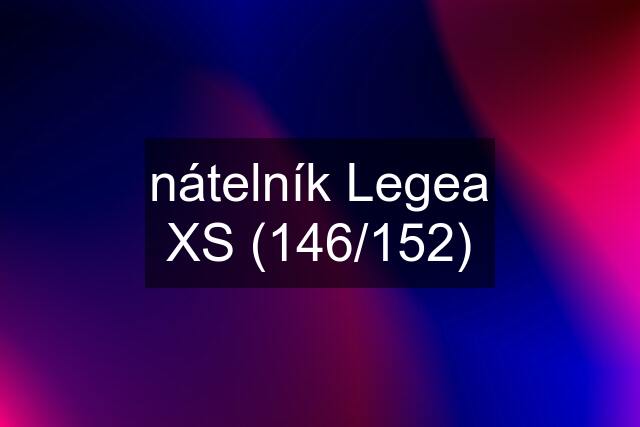 nátelník Legea XS (146/152)