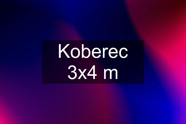 Koberec 3x4 m
