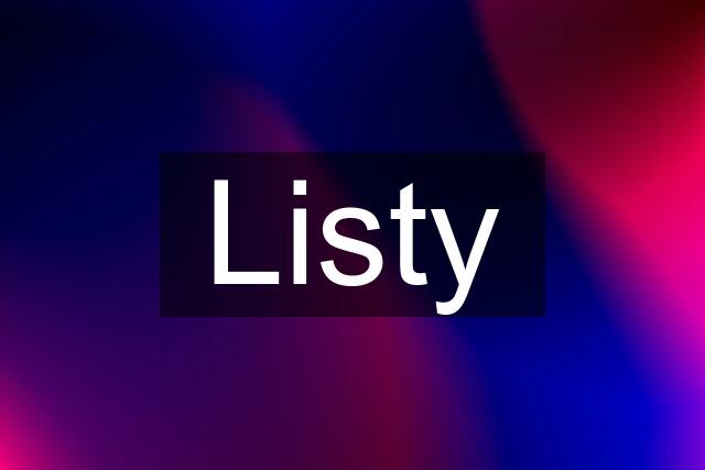 Listy