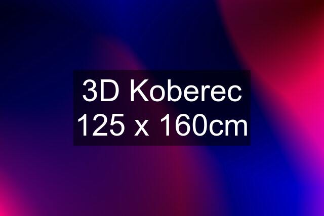 3D Koberec 125 x 160cm