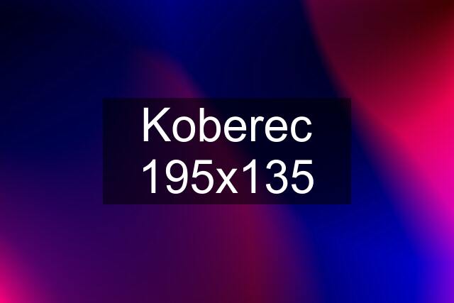 Koberec 195x135