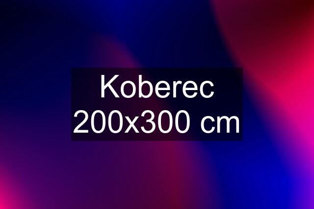 Koberec 200x300 cm