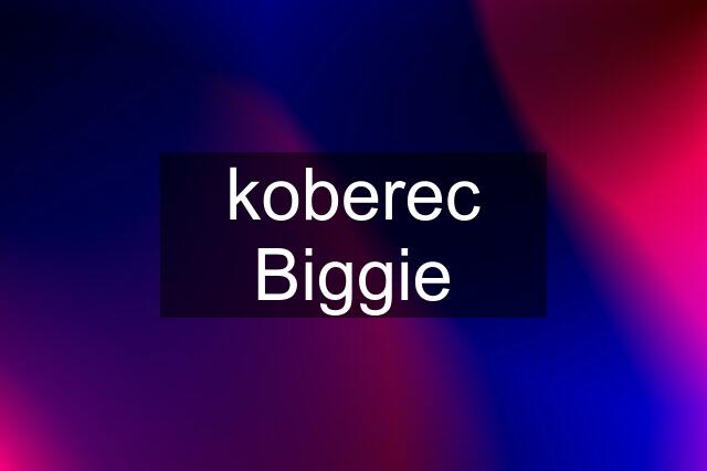 koberec Biggie