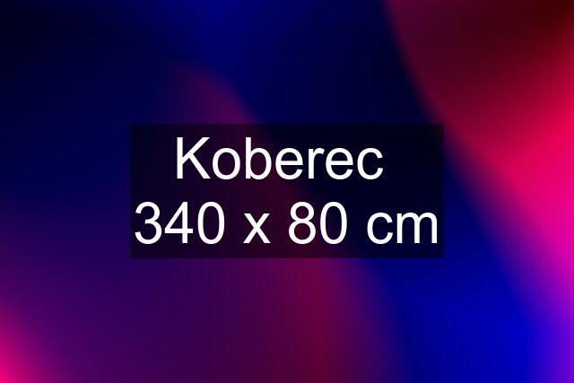 Koberec  340 x 80 cm