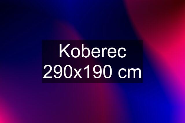 Koberec 290x190 cm