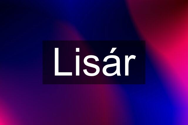 Lisár