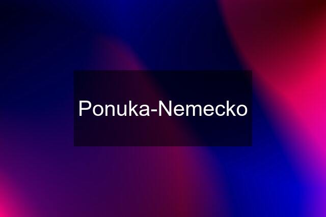 Ponuka-Nemecko