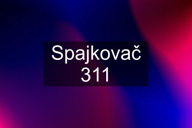 Spajkovač 311