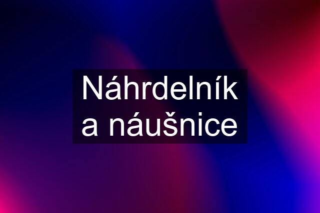 Náhrdelník a náušnice