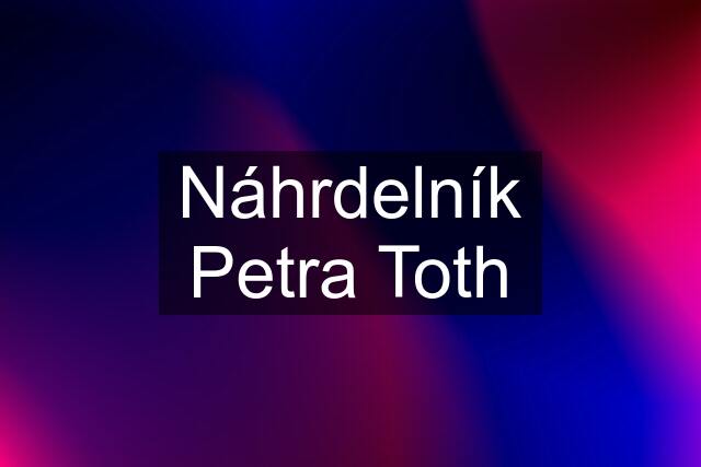 Náhrdelník Petra Toth