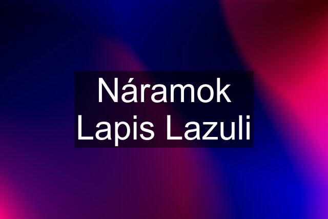 Náramok Lapis Lazuli