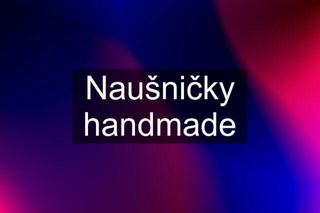 Naušničky handmade