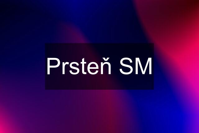 Prsteň SM