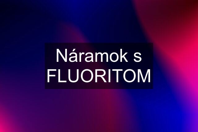 Náramok s FLUORITOM