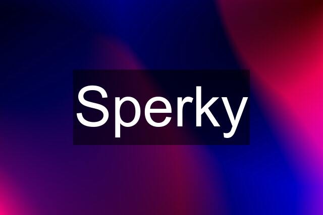 Sperky