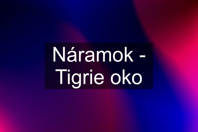 Náramok - Tigrie oko