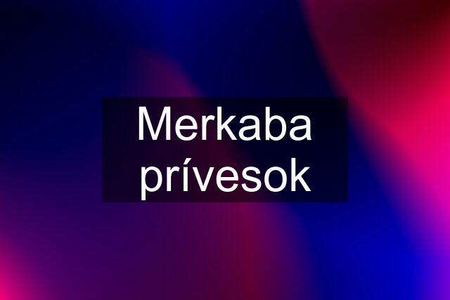 Merkaba prívesok