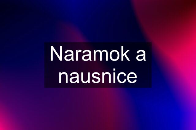 Naramok a nausnice