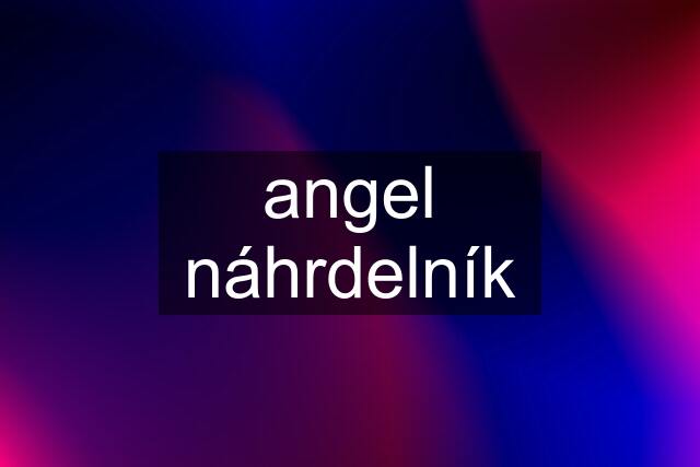 angel náhrdelník