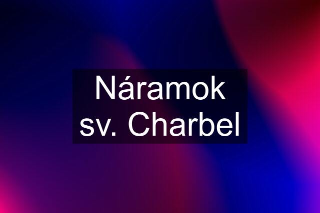 Náramok sv. Charbel