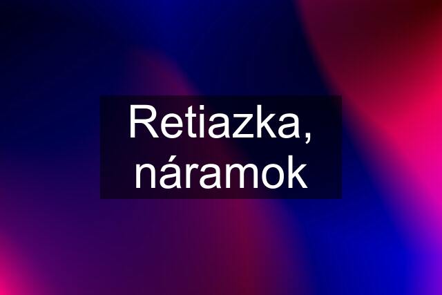 Retiazka, náramok