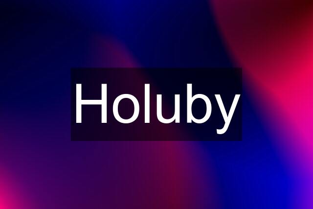 Holuby