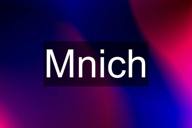 Mnich