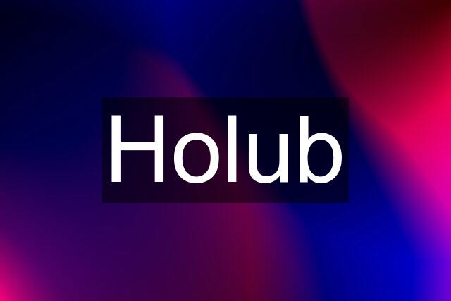 Holub