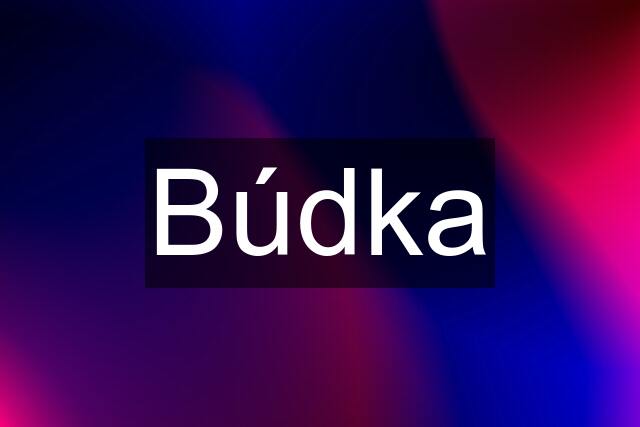 Búdka