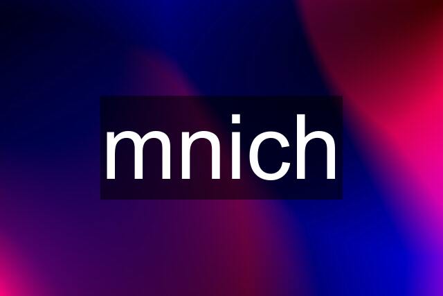 mnich