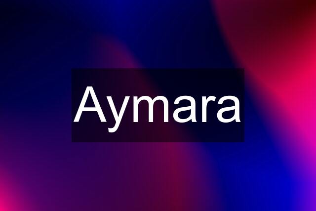 Aymara