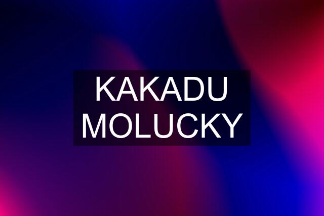 KAKADU MOLUCKY