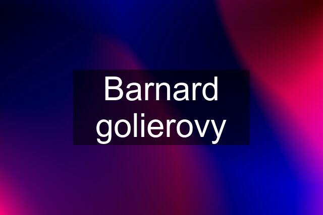 Barnard golierovy