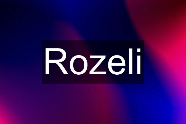 Rozeli