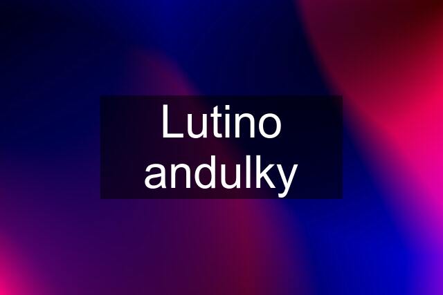 Lutino andulky