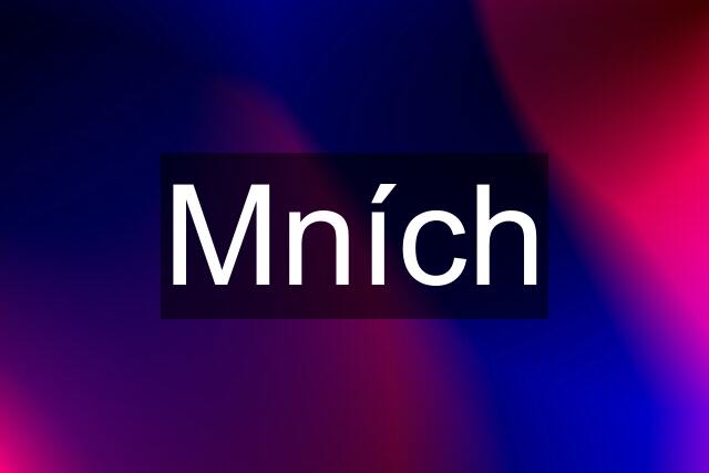 Mních