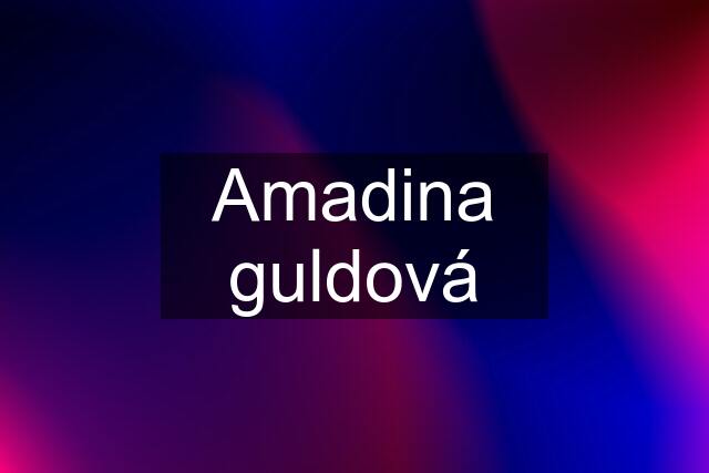 Amadina guldová