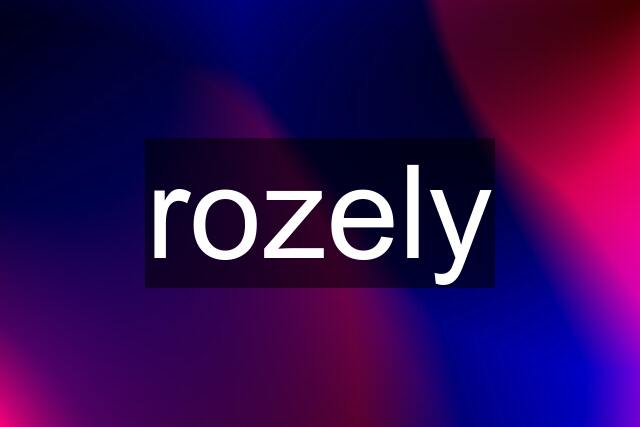 rozely