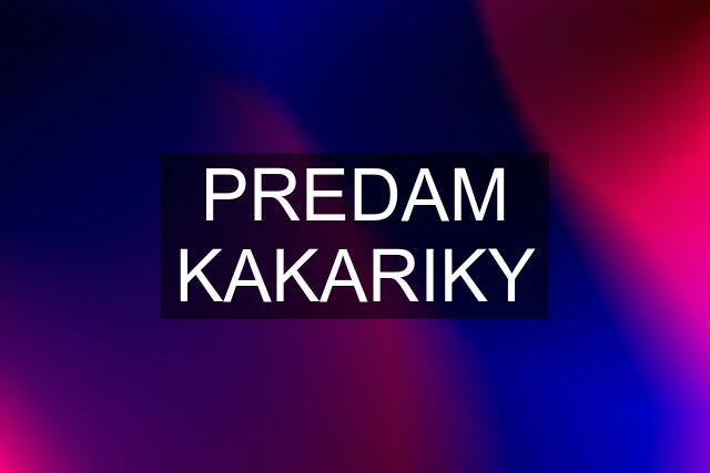 PREDAM KAKARIKY