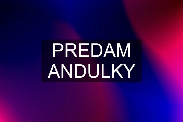 PREDAM ANDULKY