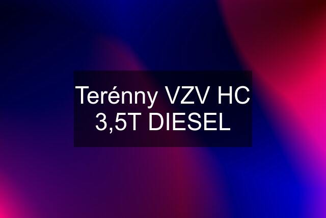 Terénny VZV HC 3,5T DIESEL