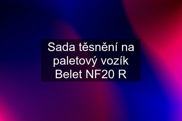 Sada těsnění na paletový vozík Belet NF20 R