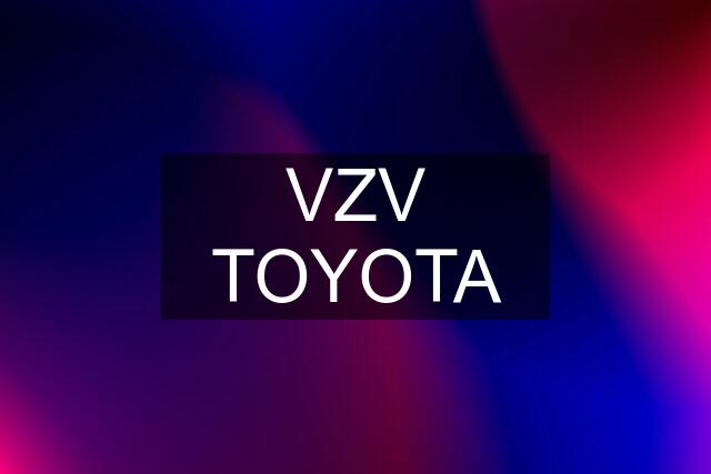 VZV TOYOTA