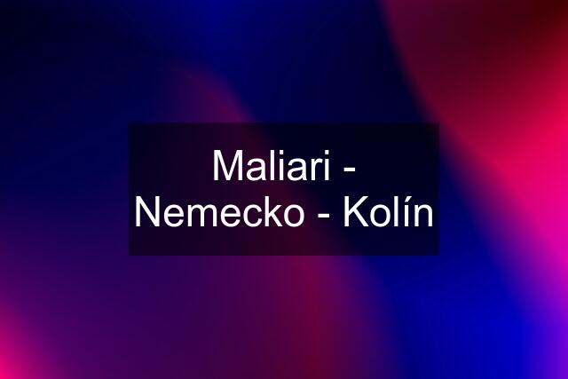 Maliari - Nemecko - Kolín