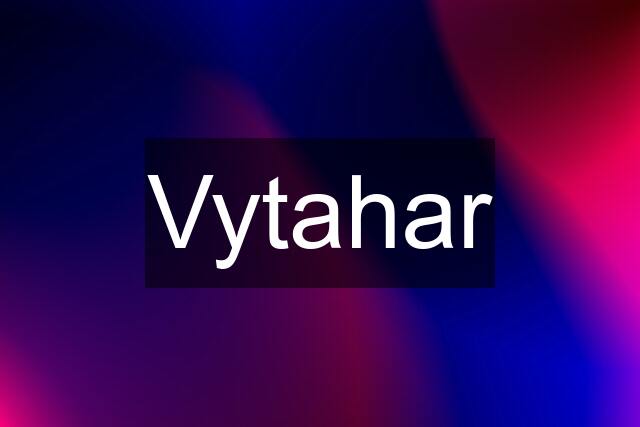 Vytahar