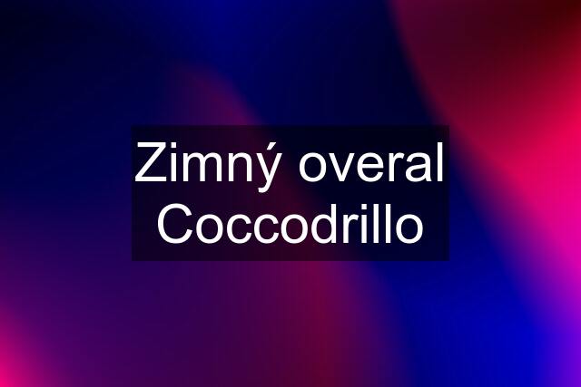 Zimný overal Coccodrillo