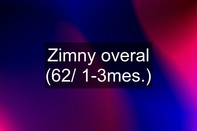 Zimny overal (62/ 1-3mes.)