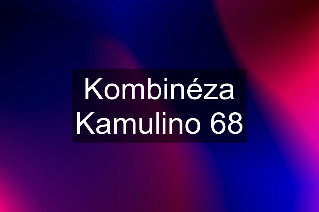 Kombinéza Kamulino 68