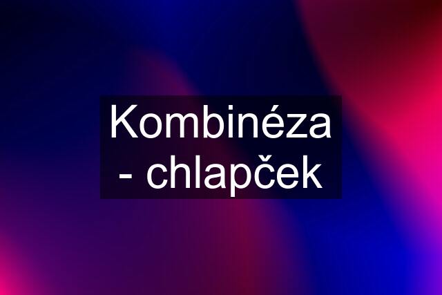 Kombinéza - chlapček