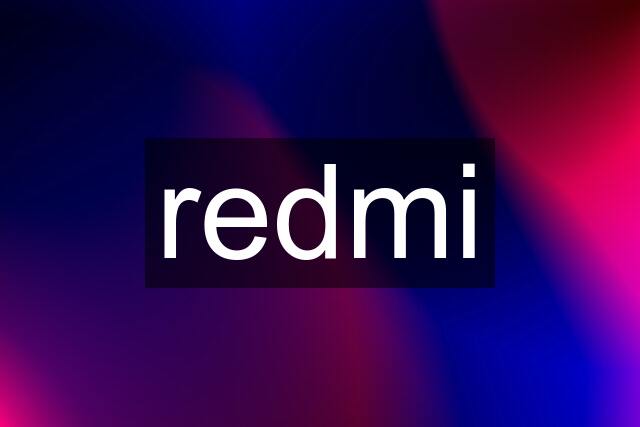 redmi